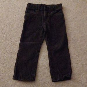 Gap Courderoy dark gray pants